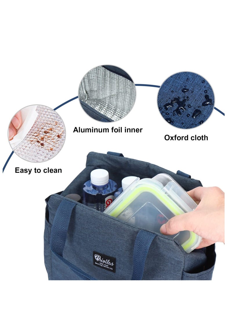 0TO1 TECH - Insulated Lunch Bag Warm Lunch Suitcase Bag for Work Picnic School Office - Image 1