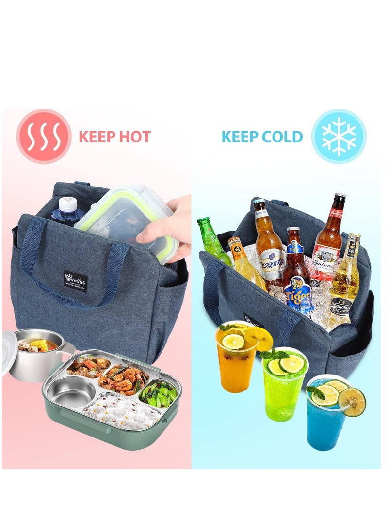 0TO1 TECH - Insulated Lunch Bag Warm Lunch Suitcase Bag for Work Picnic School Office - Image 1