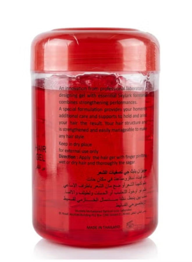 Skylark Professional Designing Hair Gel (Red) 1000ml - Image 2