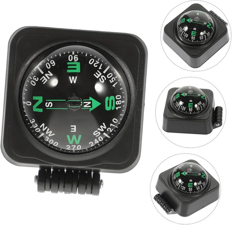 بستياش سيارة لوحة القيادة بوصلة كرة الملاحة اتجاه أسود - Image 4