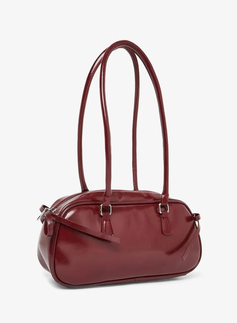 Styli Burgundy Bowling Bag with Long Handles