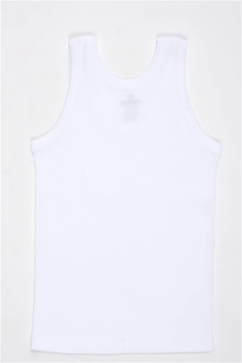 Baykar Boy Cotton Undershirt 3 Piece Set 2214 White