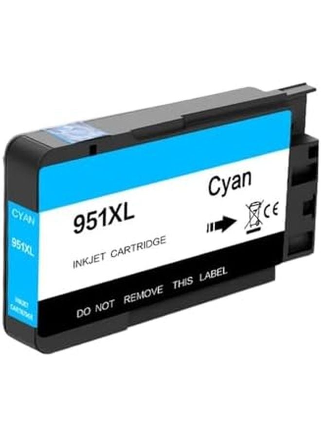 Compatible Cyan Ink Cartridge For HP 950 951 950XL 951XL Officejet Pro 8100 8600 8610 8620 8630 251dw 276dw Printers - Image 1