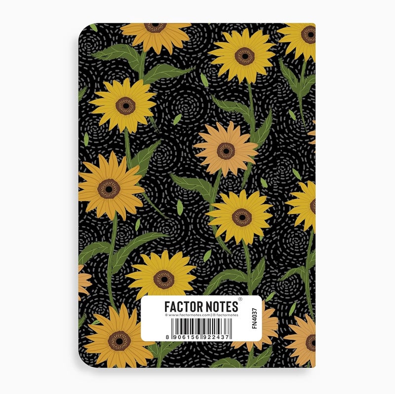 FACTOR NOTES دفتر رسم: بحجم جيب A6، سطح متوسط محبب 120 GSM (صن شور) - Image 5