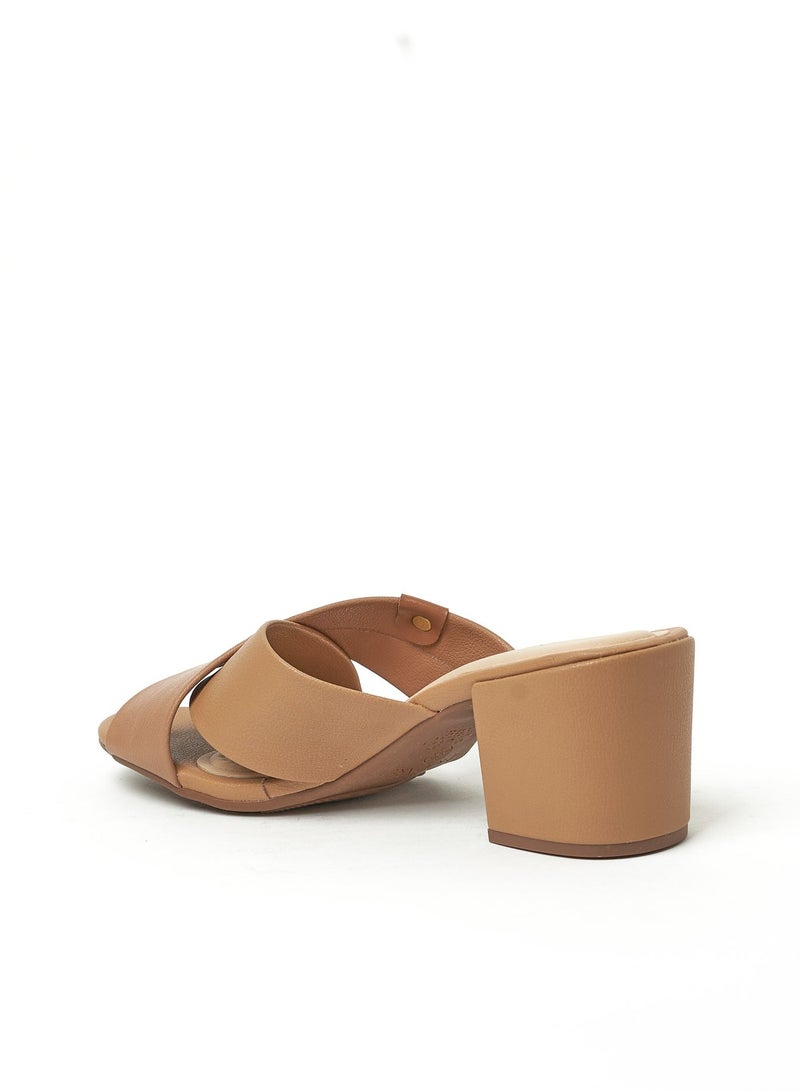 MODARE Mid Heels Sandals for Women – Sling Back Heel Sandals for Girls with Ankle Strap - Image 3