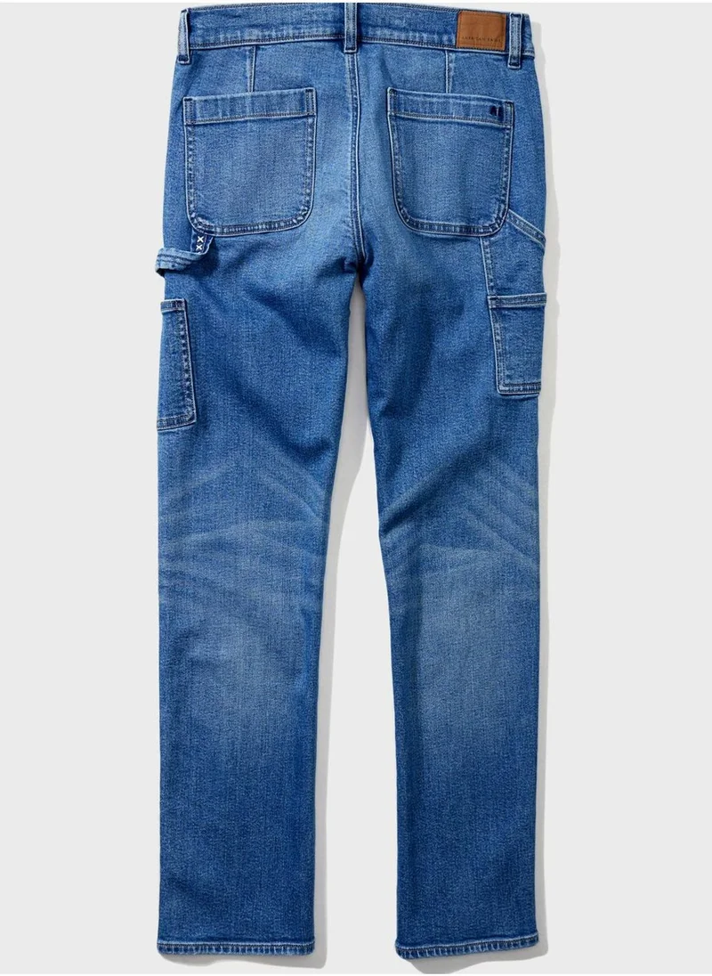 American Eagle Wide Leg High Waist Jeans