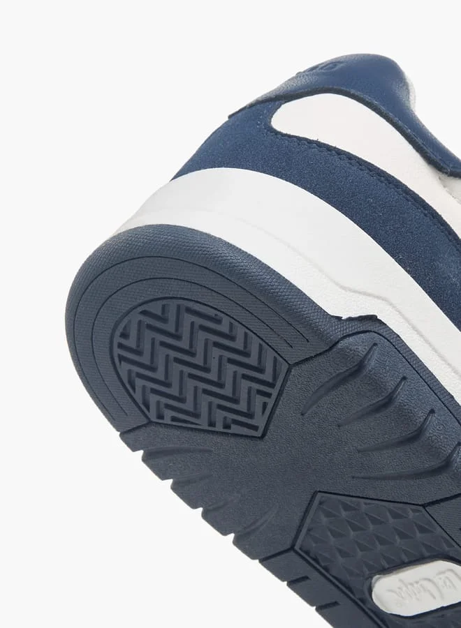 Lee Cooper Men's Colourblock Sneakers With Lace-Up Closure