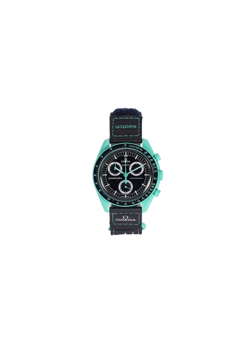Swatch ساعة SO33L103 MoonSwatch مهمة على الأرض الأضواء القطبية - Image 1