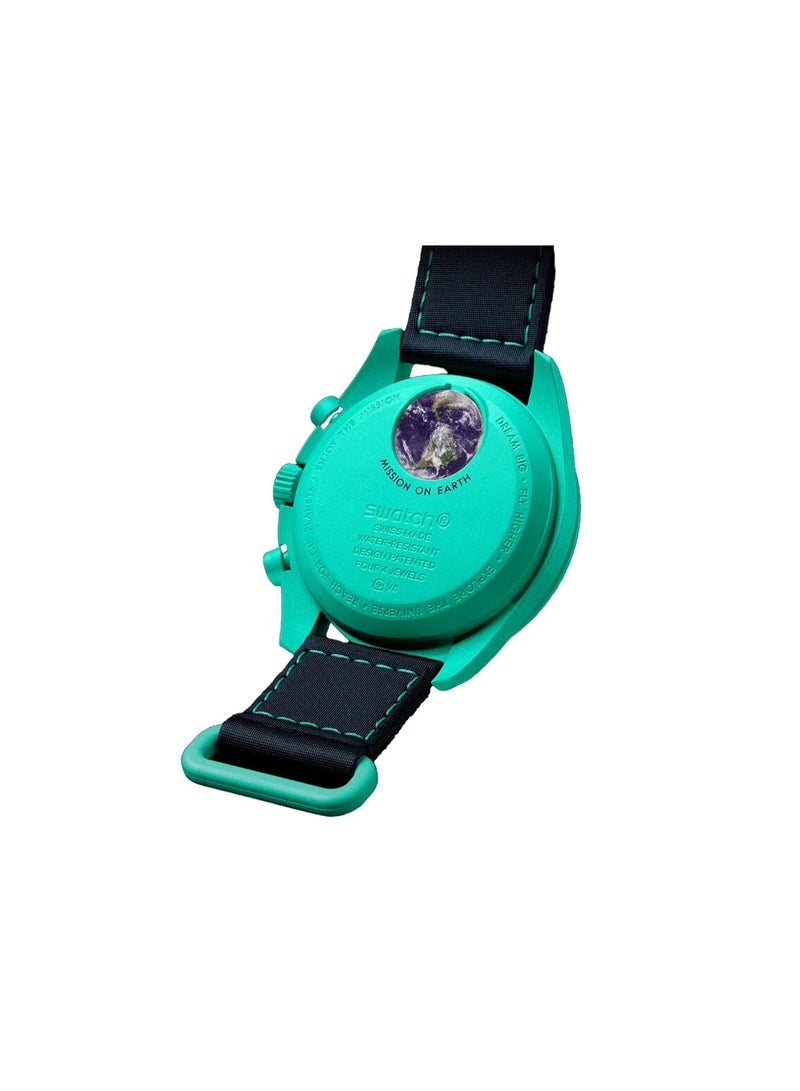 Swatch ساعة SO33L103 MoonSwatch مهمة على الأرض الأضواء القطبية - Image 2