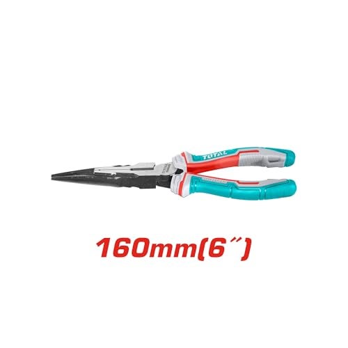 TOTAL Long Nose Pliers, 6-Inch, 160 mm - Image 2