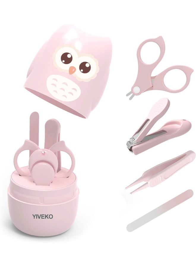 YIVEKO 4-in-1 Baby Nail Care Set with Cute Case - Image 1