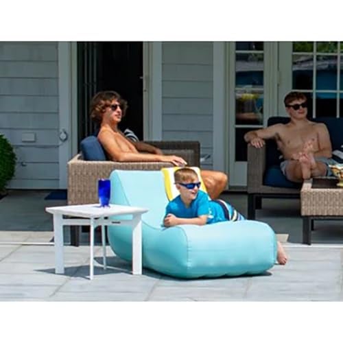 SWIMLINE Original Cloud Chaise Pool Lake Float Lounger Raft for Adults Kids Comfortable Fabric Foam Texture for Floating Backyard Lounging Connect Multi Floats WBungee System - Image 5