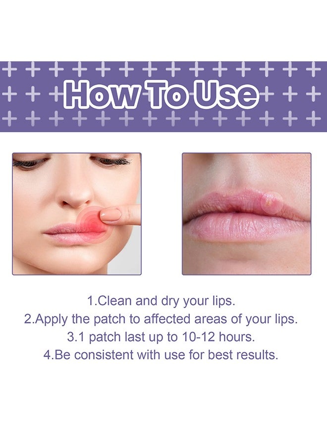 EELHOE 36 Patches Cold Sore Honey Patch Blister Treatment Conceals Protects Soothes & Hides Cold Sores  - Image 5