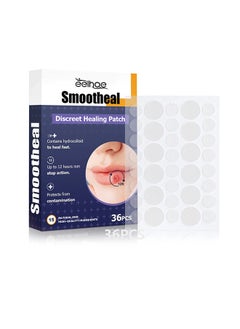 EELHOE 36 Patches Cold Sore Honey Patch Blister Treatment Conceals Protects Soothes & Hides Cold Sores  - Image 1