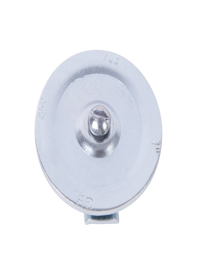 Gardner Bender KO703 Metal Knockout Seal, 1 Inch Conduit Size, Marked Size, Rust-Proof Galvanized Steel, 16 AWG Steel, ⅜ Inch Thread, Embossed - Self Centering, For Knockout Punch / Die Conduit, Cover, 25 Pk. - Image 2