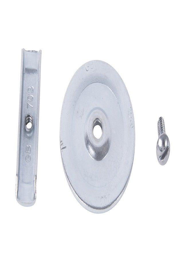 Gardner Bender KO703 Metal Knockout Seal, 1 Inch Conduit Size, Marked Size, Rust-Proof Galvanized Steel, 16 AWG Steel, ⅜ Inch Thread, Embossed - Self Centering, For Knockout Punch / Die Conduit, Cover, 25 Pk. - Image 5