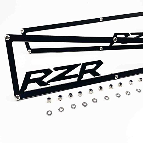 BOFiNEHY 2014-2018 Polaris RZR XP 1000 XP4 1000 & Turbo Side Vent Covers Includes Stainless Steel Hardware "Anodized Black Aluminium "1 Pair - Image 5