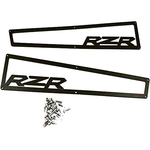BOFiNEHY 2014-2018 Polaris RZR XP 1000 XP4 1000 & Turbo Side Vent Covers Includes Stainless Steel Hardware "Anodized Black Aluminium "1 Pair - Image 4