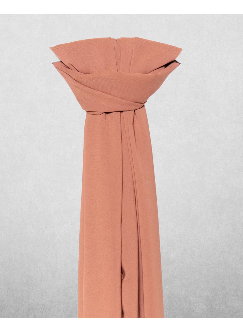 Overlay CHIFFON HEADSCARF - CINNAMON - Image 5