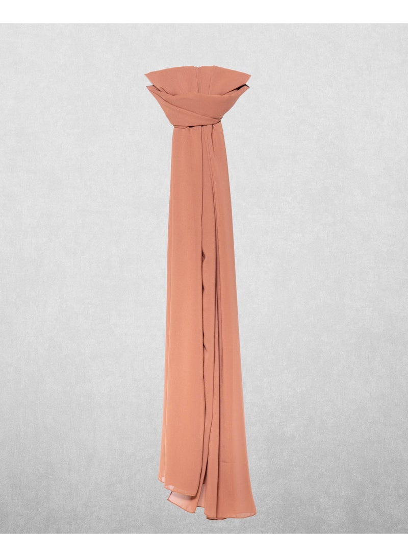 Overlay CHIFFON HEADSCARF - CINNAMON - Image 4
