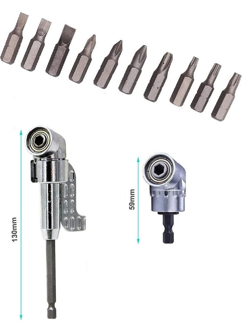 Combat - 12 Piece 1/4'' Bit and Corner Driver Adapter Set - Image 1
