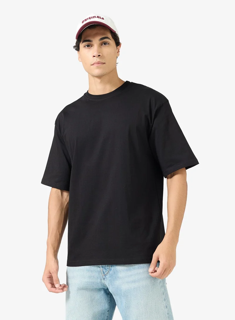 Seventy Five Graphic Print Oversized T-Shirt