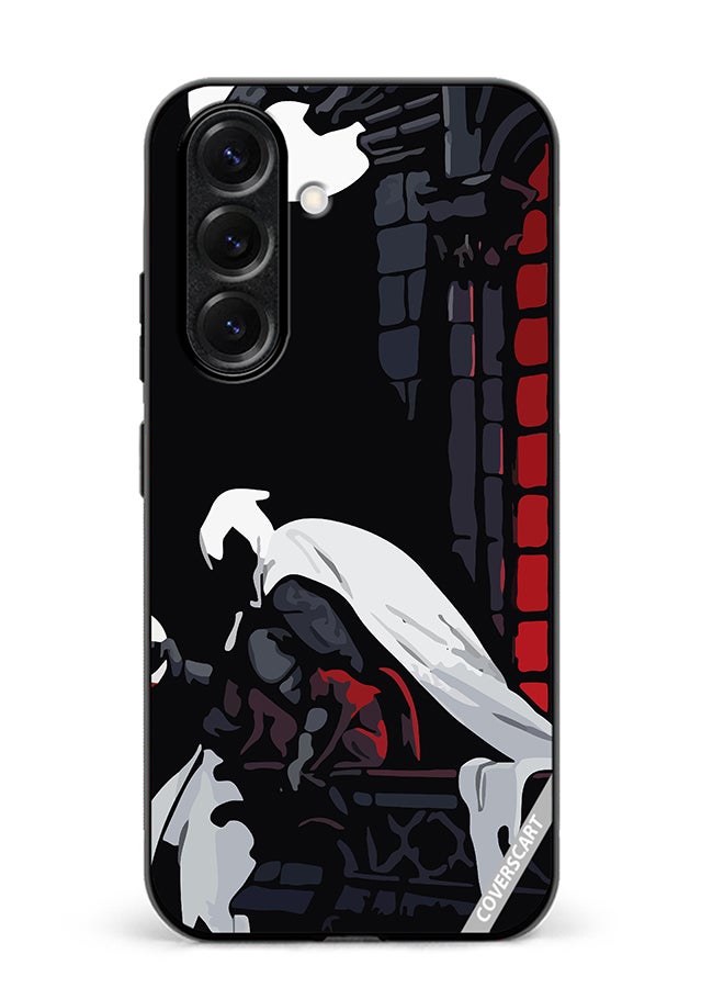 Protective Case Cover For Samsung Galaxy S25 Plus Moon Knight Design Multicolour