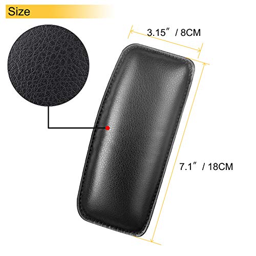 Ankey 4 Pack Soft Leather Car Center Console Knee Leg Elbow Cushion Pad, Car Knee Cushion Elbow Pillow Thigh Support Comfort Pillow - Image 3