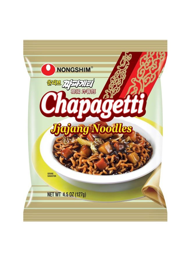 Ramen Noodles, Gourmet Instant Ramen, Premium Microwavable Noodle, Chapagetti, 4.5 Ounce (Pack of 4)