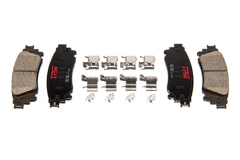 TRW Pro TRC1812 Disc Brake Pad Set For Hyundai Elantra 2017-2020, Rear, And Other Applications - Image 3