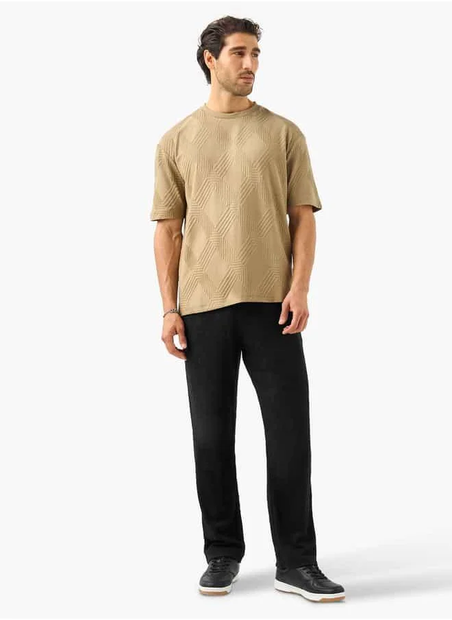Iconic Texture Tee For Male