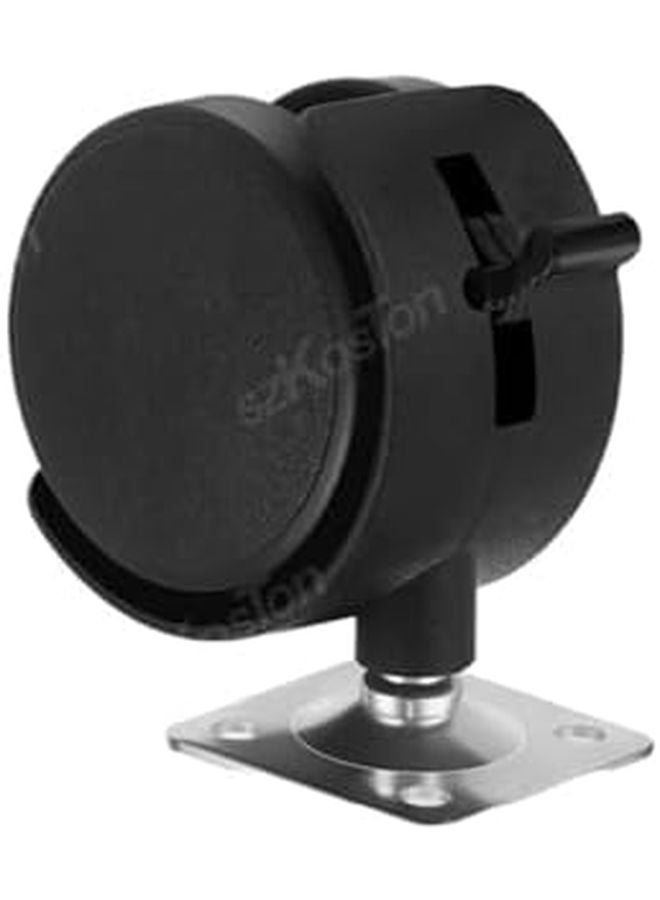 Universal Furniture Caster Wheel 2 Inch Black for Rolling Cart Table Chair Cabinet - Image 3
