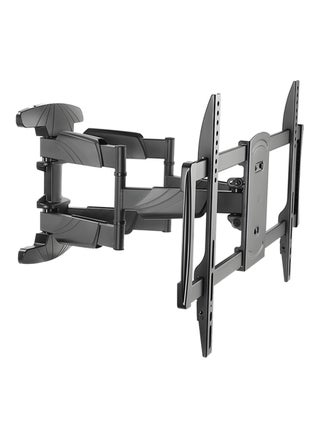 Wall-mounted full-motion screen holder for 32 to 70 inches