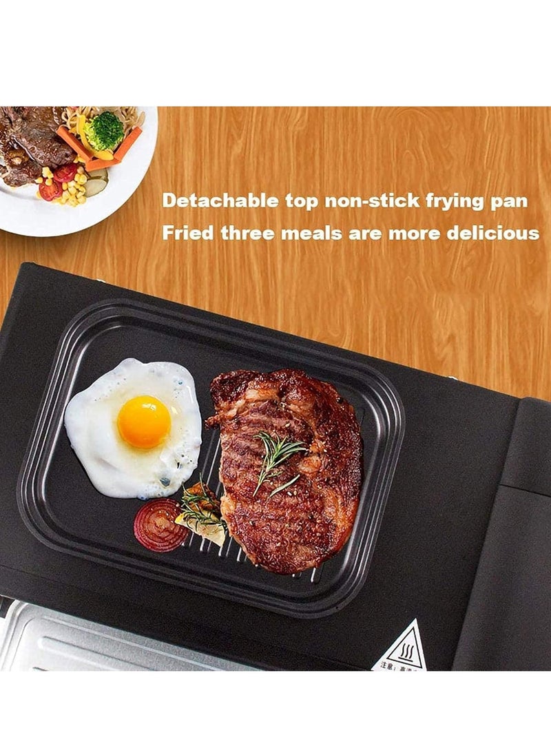 Generic - Home breakfast machine multifunctional Coffee Maker Toaster Oven Griddle 3-In-1 Multi-Function Breakfast Electric Breakfast Machine Multifunction Toaster Oven Griddle - Image 1