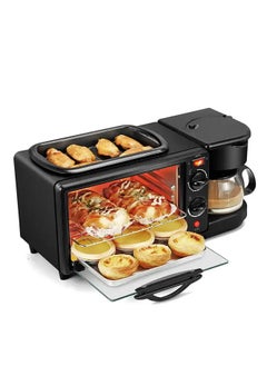 Home breakfast machine multifunctional Coffee Maker Toaster Oven Griddle 3-In-1 Multi-Function Breakfast Electric Breakfast Machine Multifunction Toaster Oven Griddle