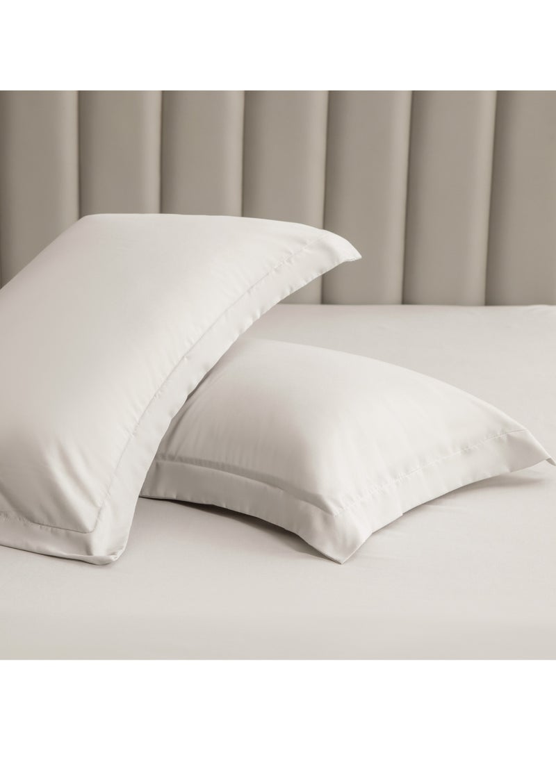 Donetella Microfiber Pillowcases 2-Pcs Soft Pillow Cover With Envelope Closure (Without Pillow Insert),Silk - Image 1