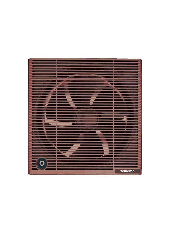 TORNADO Bathroom Ventilating Fan 20 cm Privacy Grid Brown TVS-20NM 