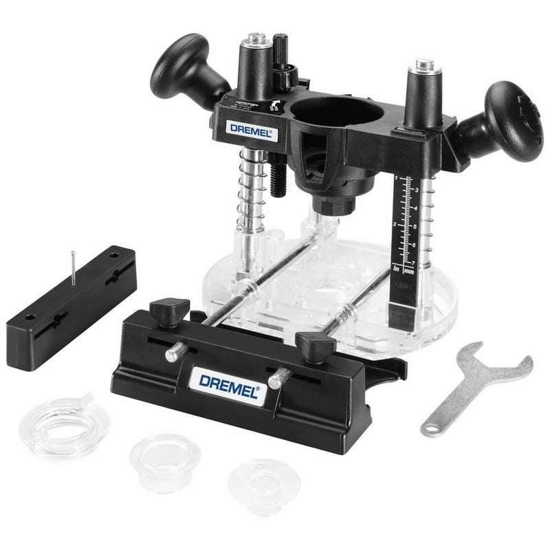 Dremel 33501 Rotary Tool Plunge Router Attachment Compact Lightweight for LightDuty Routing Projects Perfect for Woodworking Inlay Work