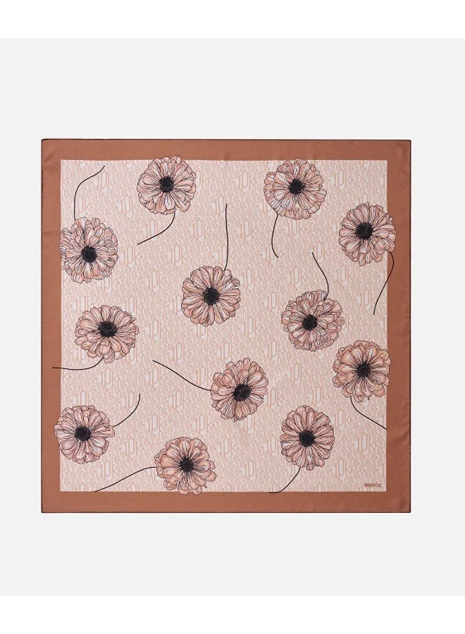 إبيكيول 100% Silk Scarf 90X90 Cm