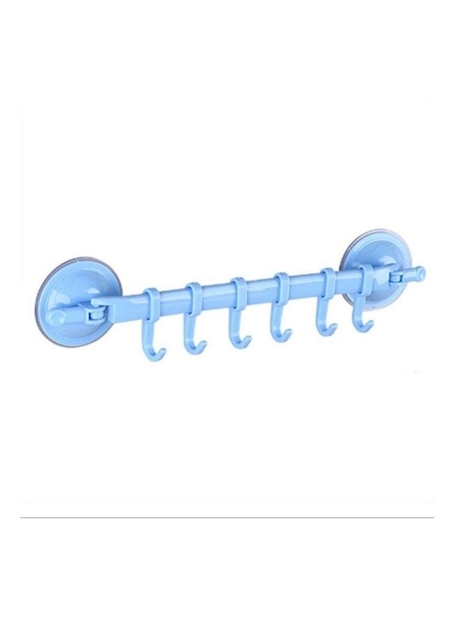 NIBEMINENT Strong Suction Cup Wall Hanging Hook Blue 7.2cm  - Image 1