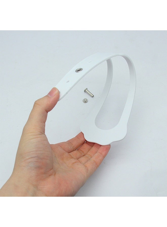 Cat Door Latch, 2 Pcs Flex Latch Cat Door Holder, Cat Door Stopper to Keep Dog Out of Litter Boxes and Food,  No Measuring, Easy to Install - Image 3