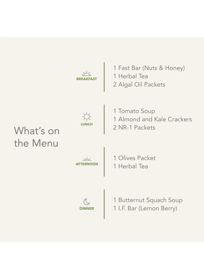 ProLon Reset Fasting Kits - GEN3 (Green Pea & Chives + Chickpea & Leeks) - 2 Day Kit - Image 4