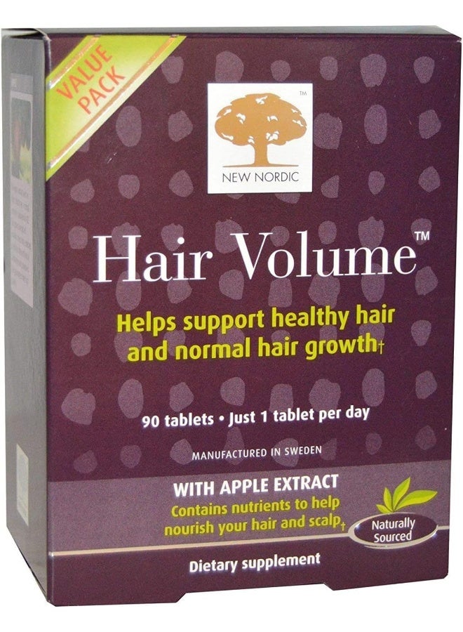 نيو نورديك حجم الشعر، 90 قرصًا - Image 1