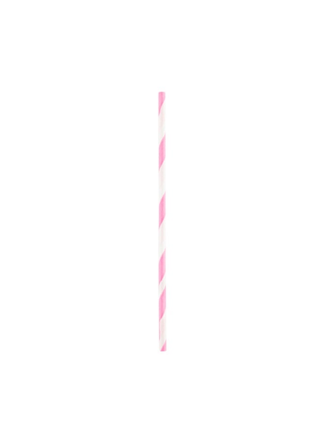 Restaurantware 5.9 Inch Cake Pop Sticks, 100 Durable Lollipop Sticks - Sturdy, Multipurpose, Pink Spirals Paper Colored Cake Pop Sticks, Food Grade, For Desserts Or Crafts - Image 1