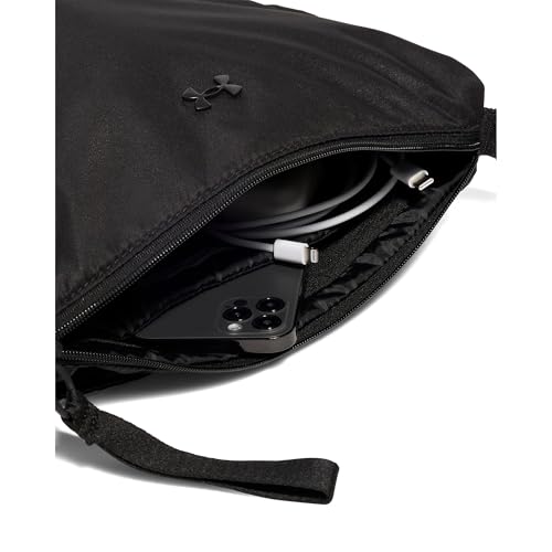 UNDER ARMOUR حقيبة كتف أندر أرمور ستوديو لونا، أسود/كاستلروك/أسود - Image 3