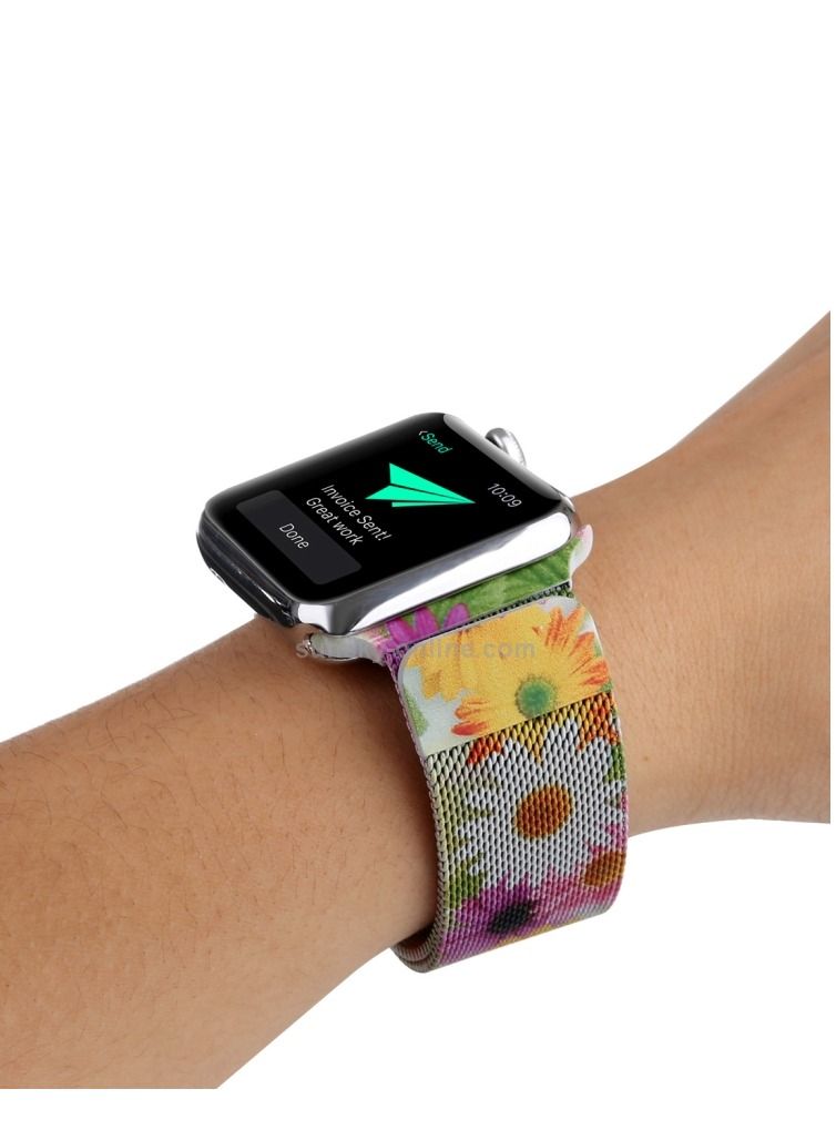 GULFLINK Metallic Watch Band 200mm Length for Apple iWatch 38/40/41 mm - Image 3