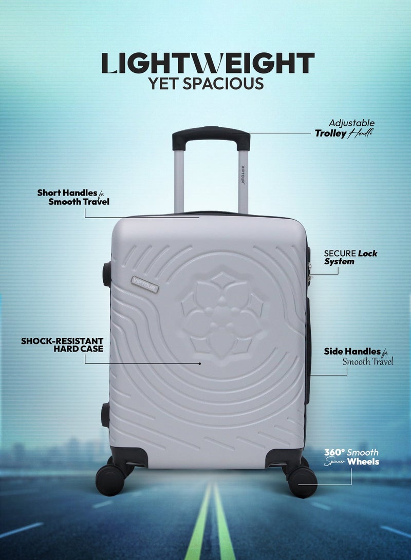 فيبتور حقيبة سفر بأربع عجلات دوارة وجوانب صلبة مع قفل أرقام - Image 3