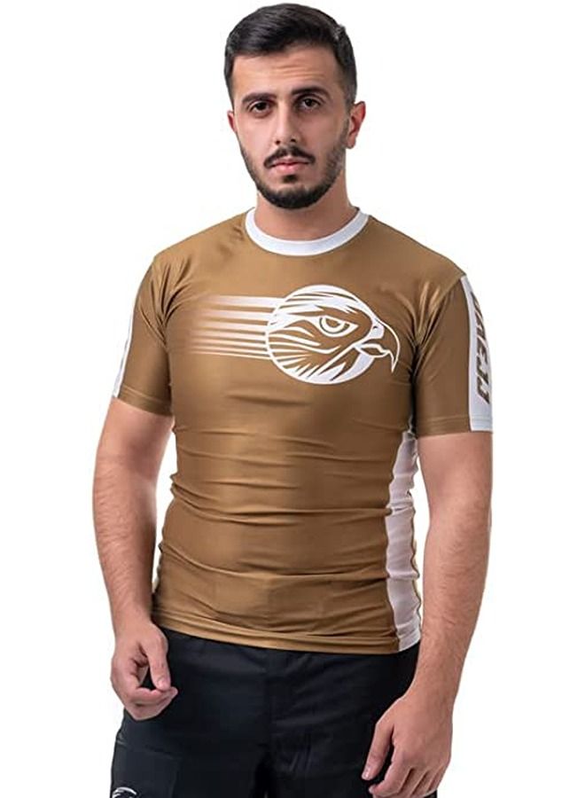 UAEJJ Jiu Jitsu Short Sleeve Rash Guard For Men - Image 3