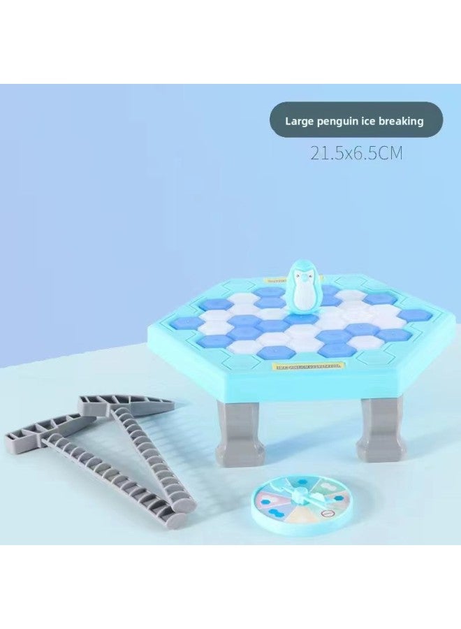 طرق على الجليد لإنقاذ البطريق الذي يكسر الجليد طرق على الجليد إزميل مكعبات بناء ألعاب طاولة للأطفال ألعاب تفاعلية بين الوالدين والطفل