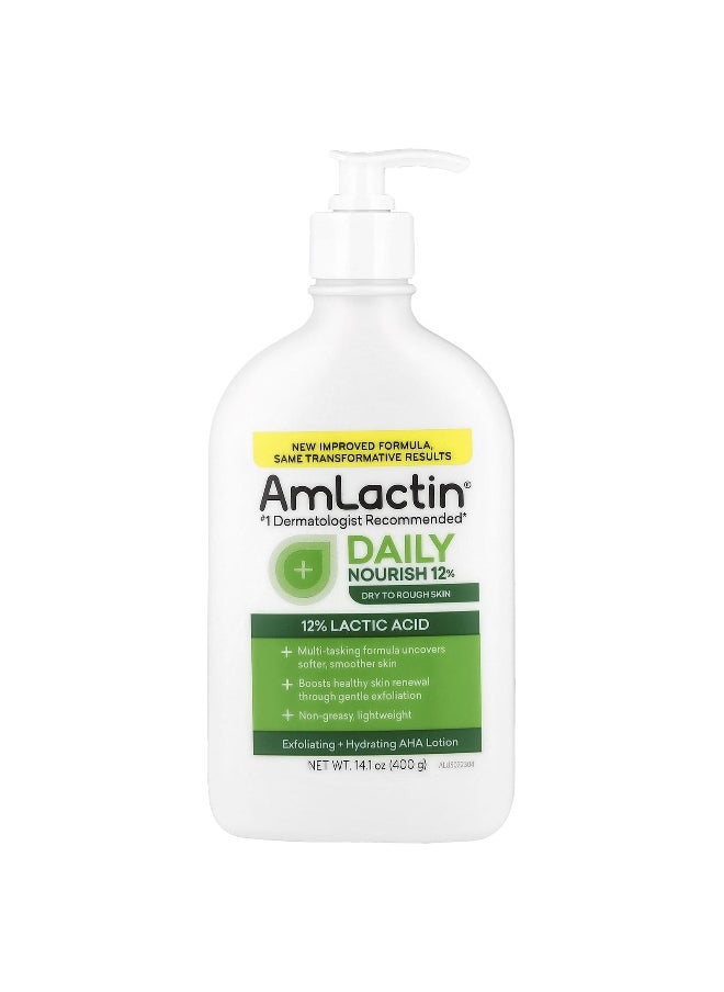 AmLactin - AmLactin, Daily Nourish Lotion , 14.1 oz (400 g) - Image 1
